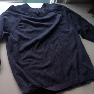 Men's Classic Navy Crewneck Sweater